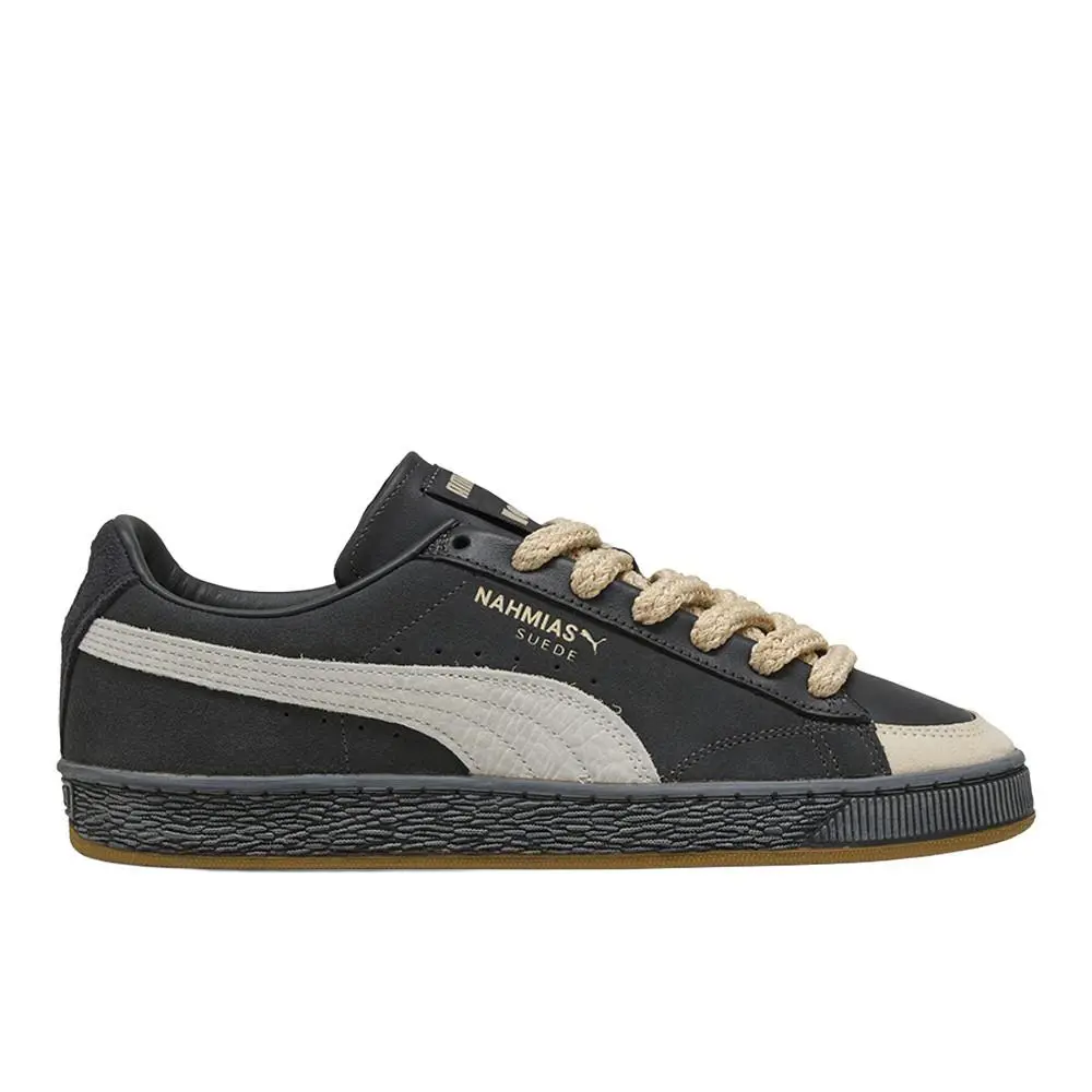 Puma shoes - PUMA Nahmias Suede Vintage Black Lace Up - 40702601 - Grey 7