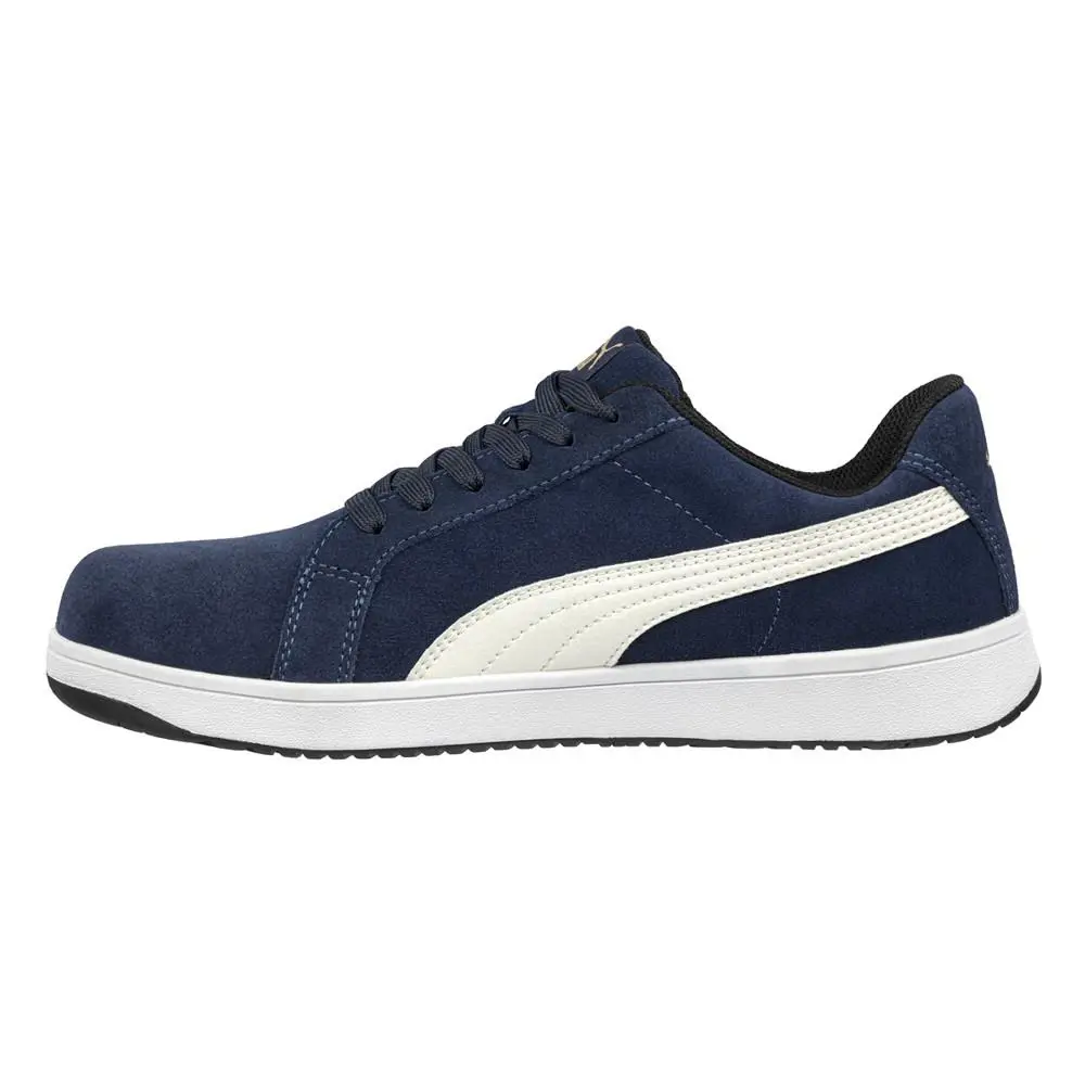 Puma shoes - PUMA Safety Iconic Low Electrical Composite Toe Work - 640025 - Blue 1