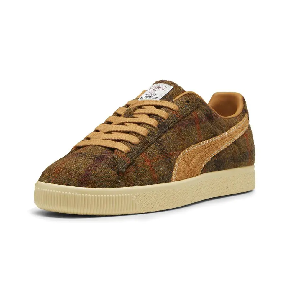 Puma shoes - PUMA Clyde Harris Tweed Lace Up - 39851202 - Beige 6