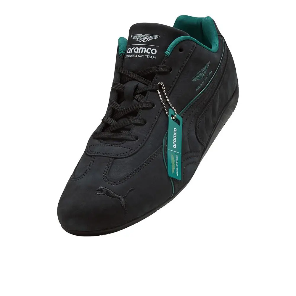 Puma shoes - PUMA Aston Martin Armaco F1 X Speedcat Lace Up - 30913701 - Black 4