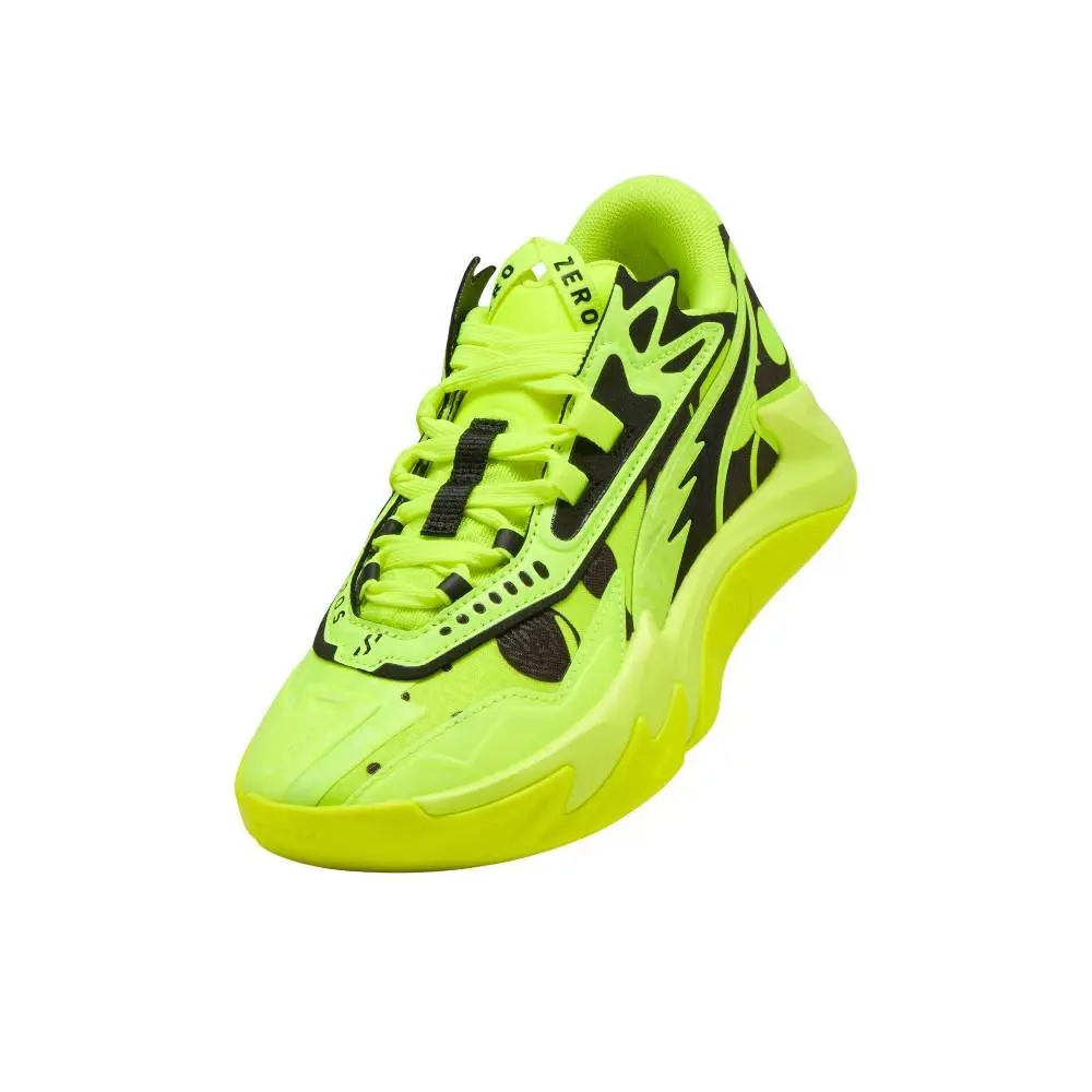 Puma shoes - PUMA Scoot Zeros Ii Basketball  Youth - 31223002 - Black, Yellow 4