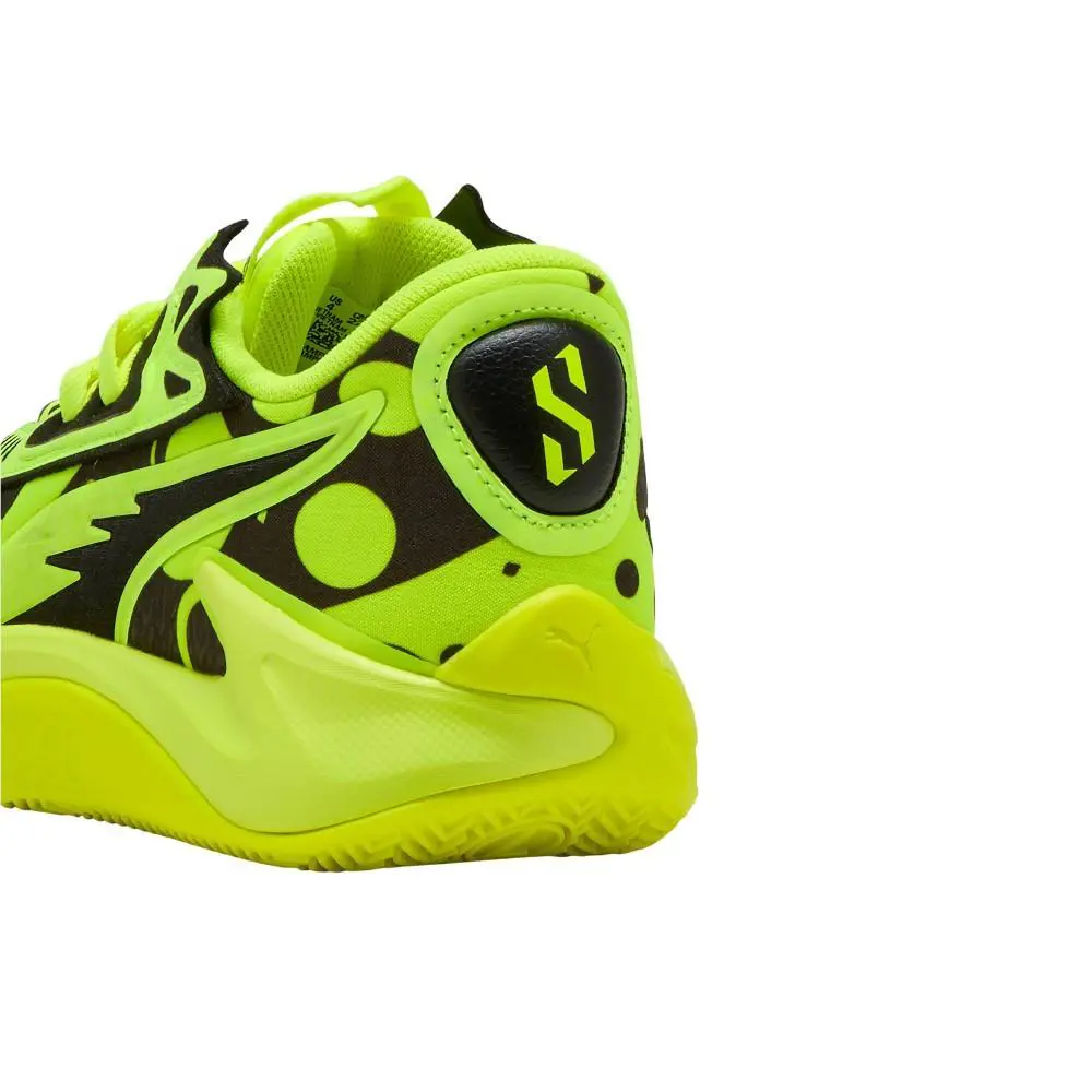 Puma shoes - PUMA Scoot Zeros Ii Basketball  Youth - 31223002 - Black, Yellow 5