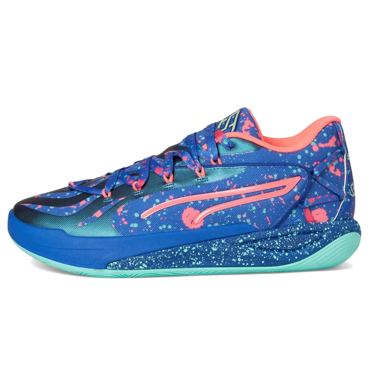 Puma shoes - Vivid Blue/Electric Peppermint 9