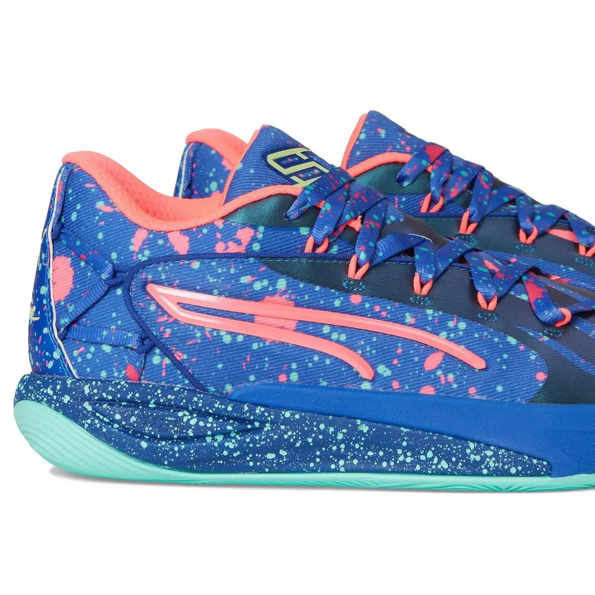 Puma shoes - Vivid Blue/Electric Peppermint 11