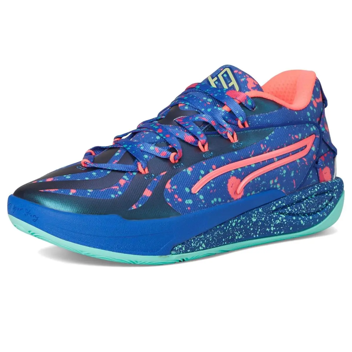 Puma shoes - Vivid Blue/Electric Peppermint 12