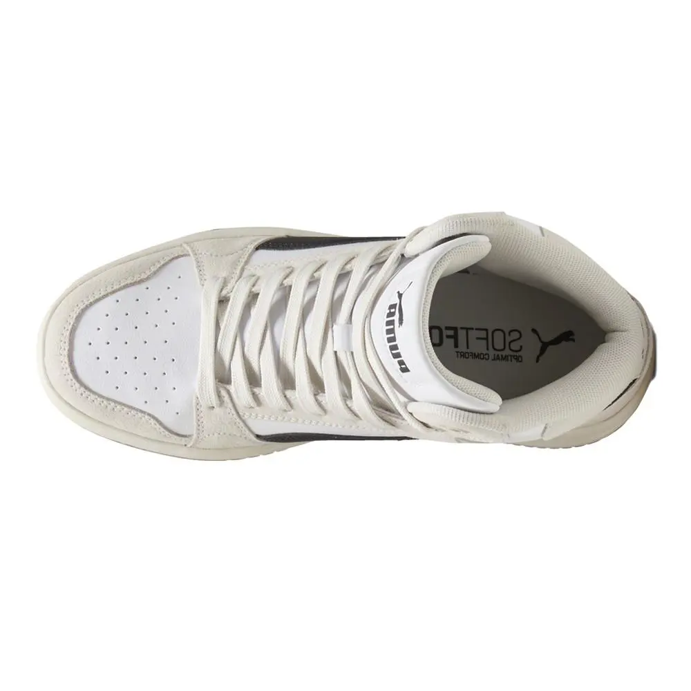 Puma shoes - PUMA Rebound Femme Mid Suede Platform - 40259501 - White 2