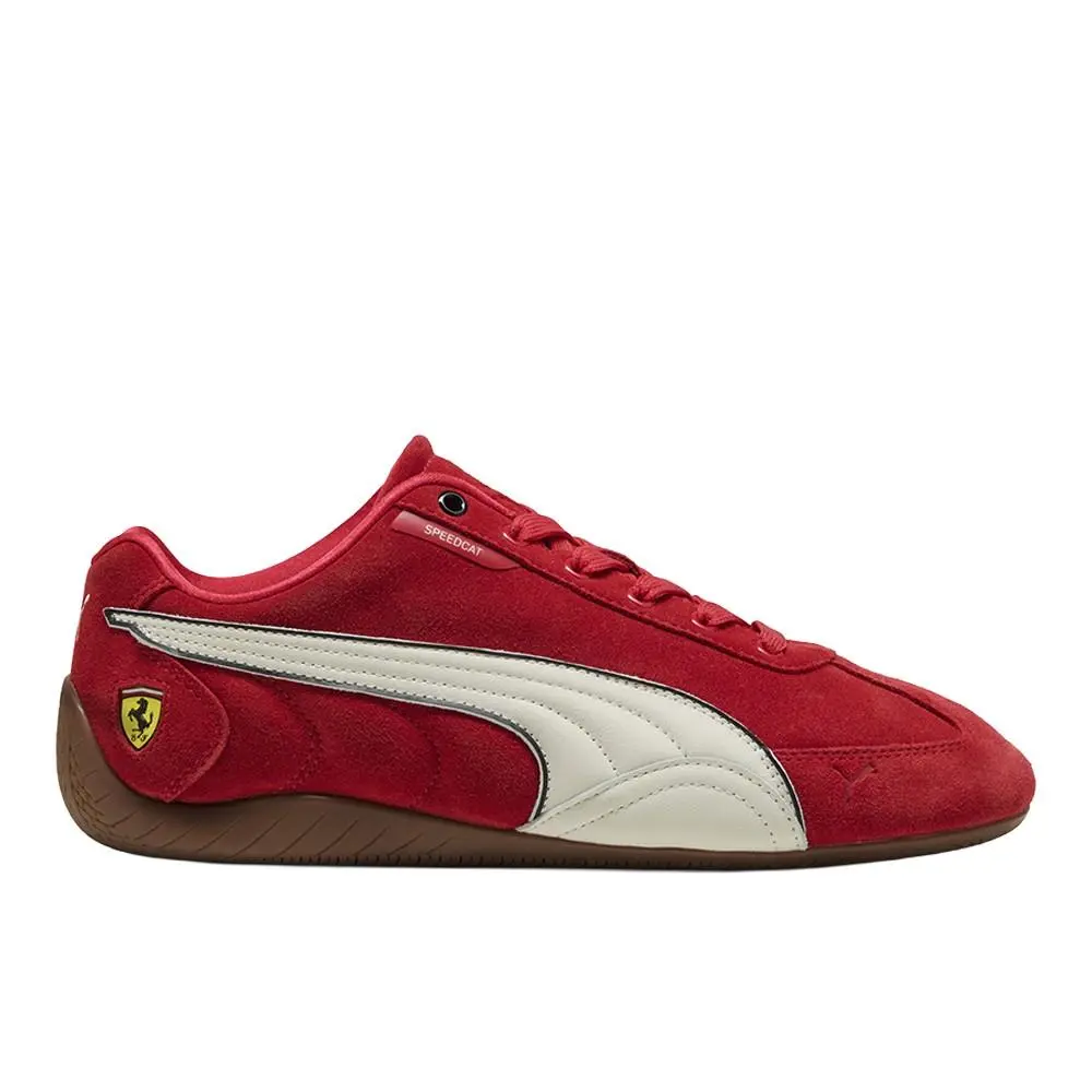 Puma shoes - PUMA Scuderia Ferrari Speedcat Lace Up - 30912502 - Red 7