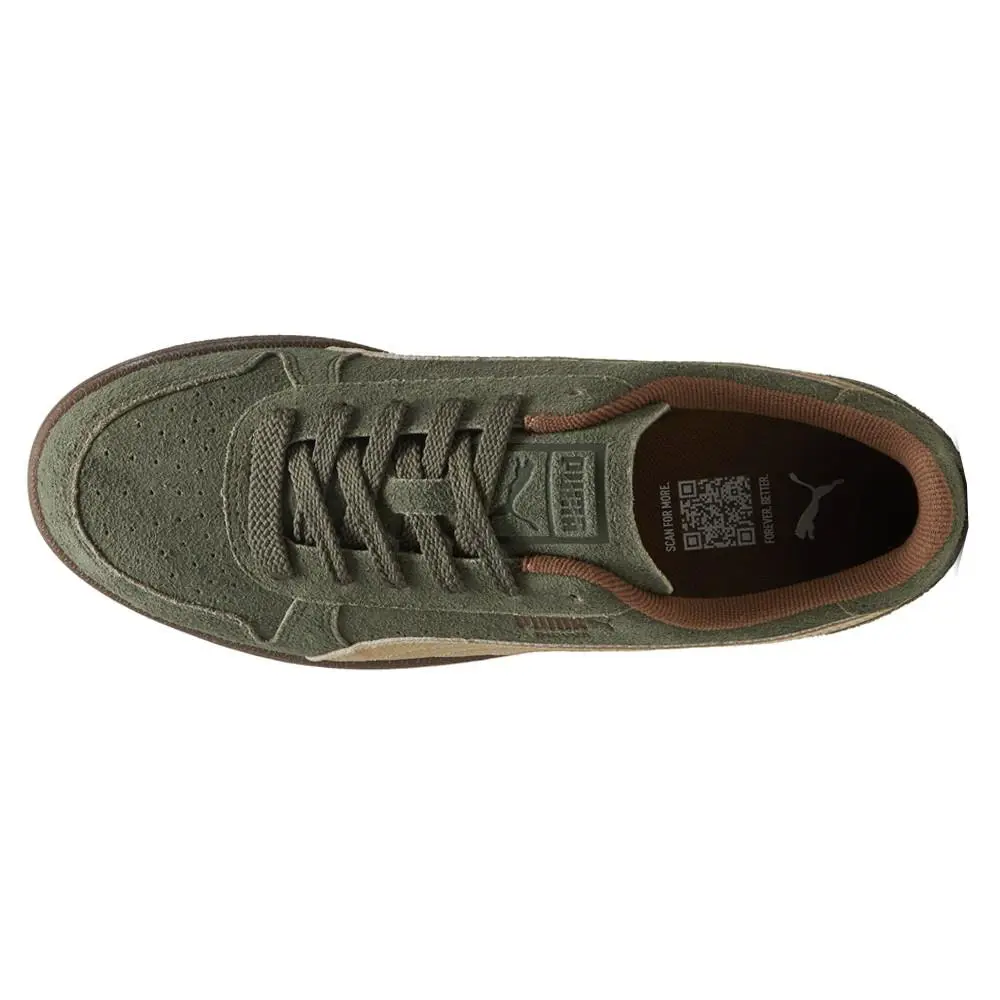 Puma shoes - PUMA Indoor R Suede Lace Up - 39853101 - Green 2