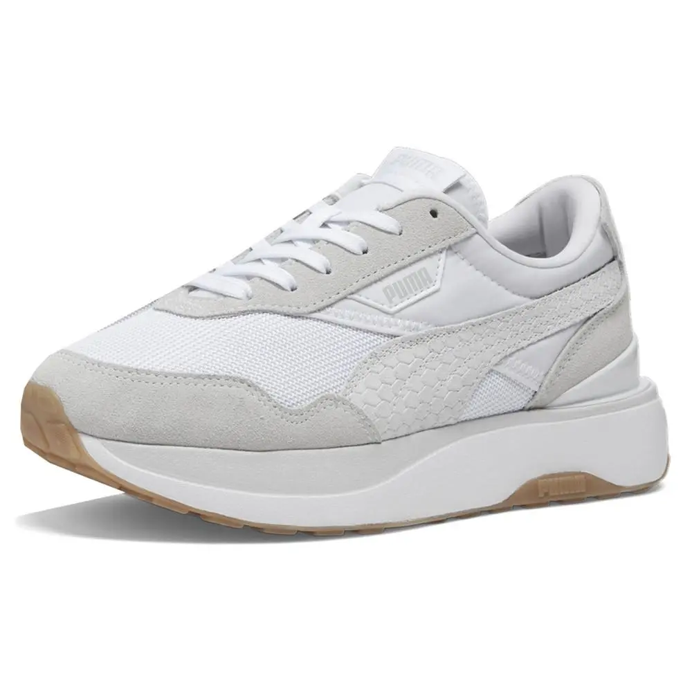 Puma shoes - PUMA Cruise Rider Scales Lace Up - 39789301 - Grey, White 6