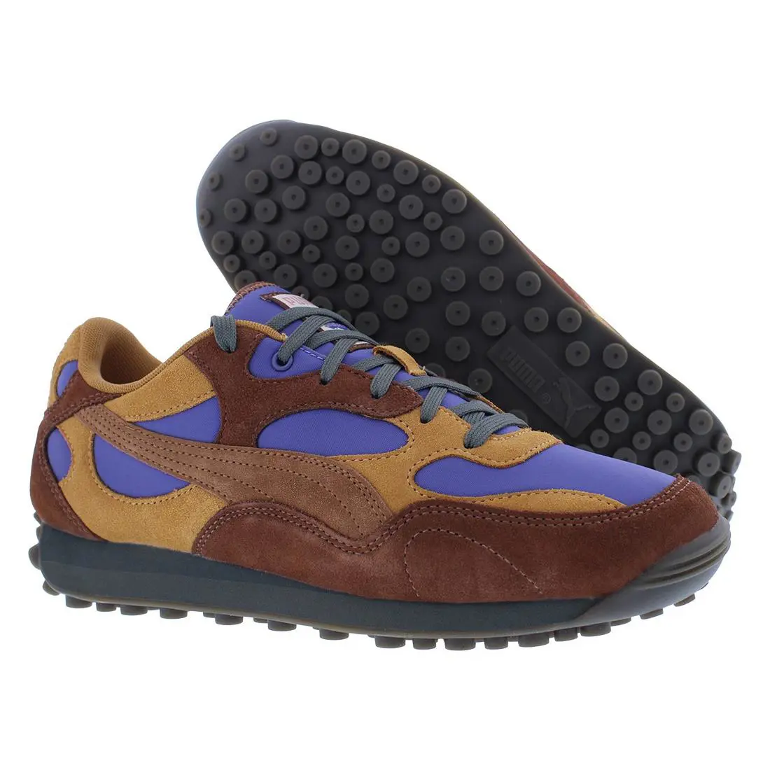 Puma Easy Rider Kidsuper Mens Shoes - Chocotart/Brown Mushroom, Main: Multi-Colored