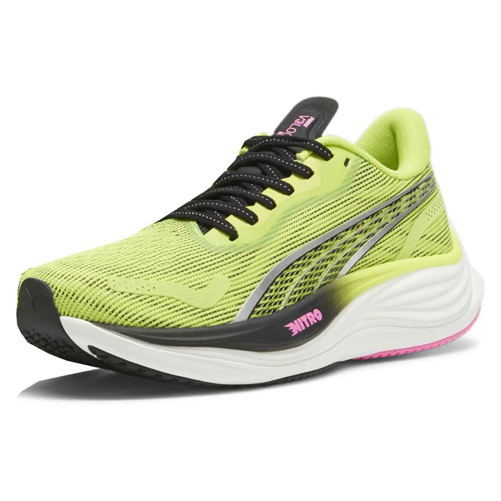 Puma shoes - PUMA Velocity Nitro 3 Psychedelic Rush Running - 38008101 - Yellow 0