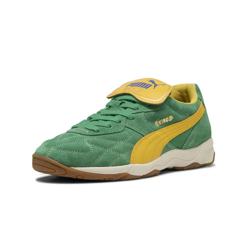 Puma shoes - PUMA King Indoor Royalty Lace Up - 40168402 - Green 0