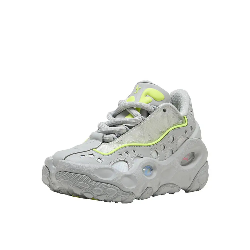 Puma shoes - PUMA La Francé Rnr Lace Up  Youth - 31227901 - Grey 7