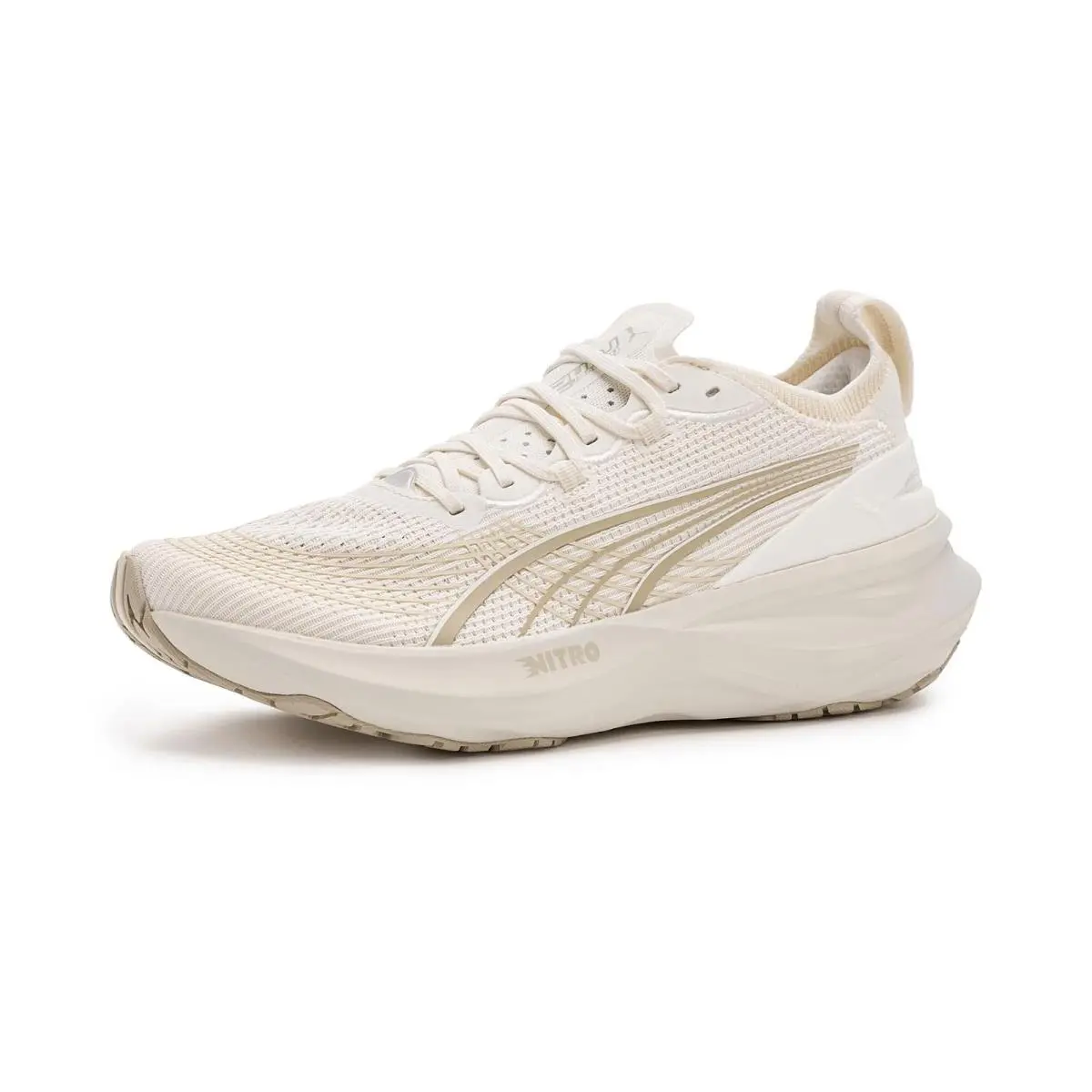 Man`s Sneakers Athletic Shoes  Foreverrun Nitro 2 Running Shoes Alpine Snow/Warm White by Puma