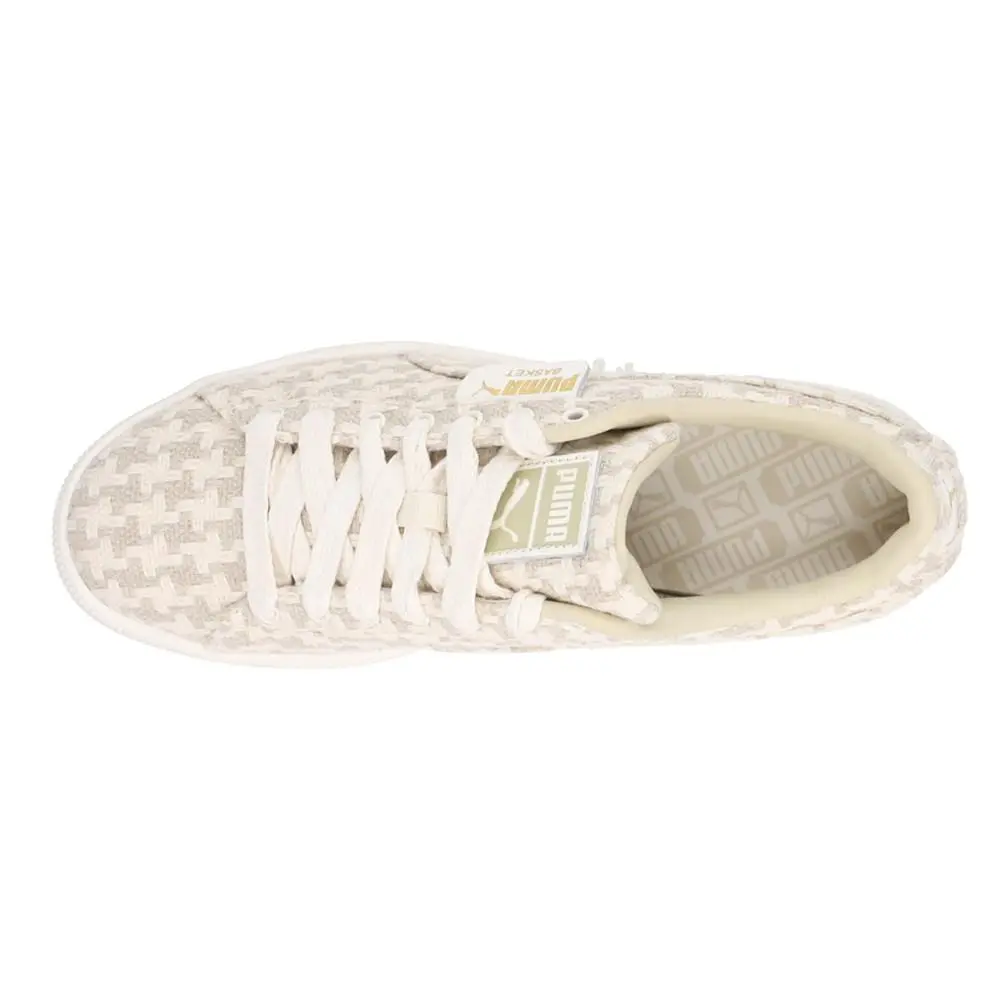 Puma shoes - PUMA Basket Seaside Drills Lace Up - 40052701 - Beige 8