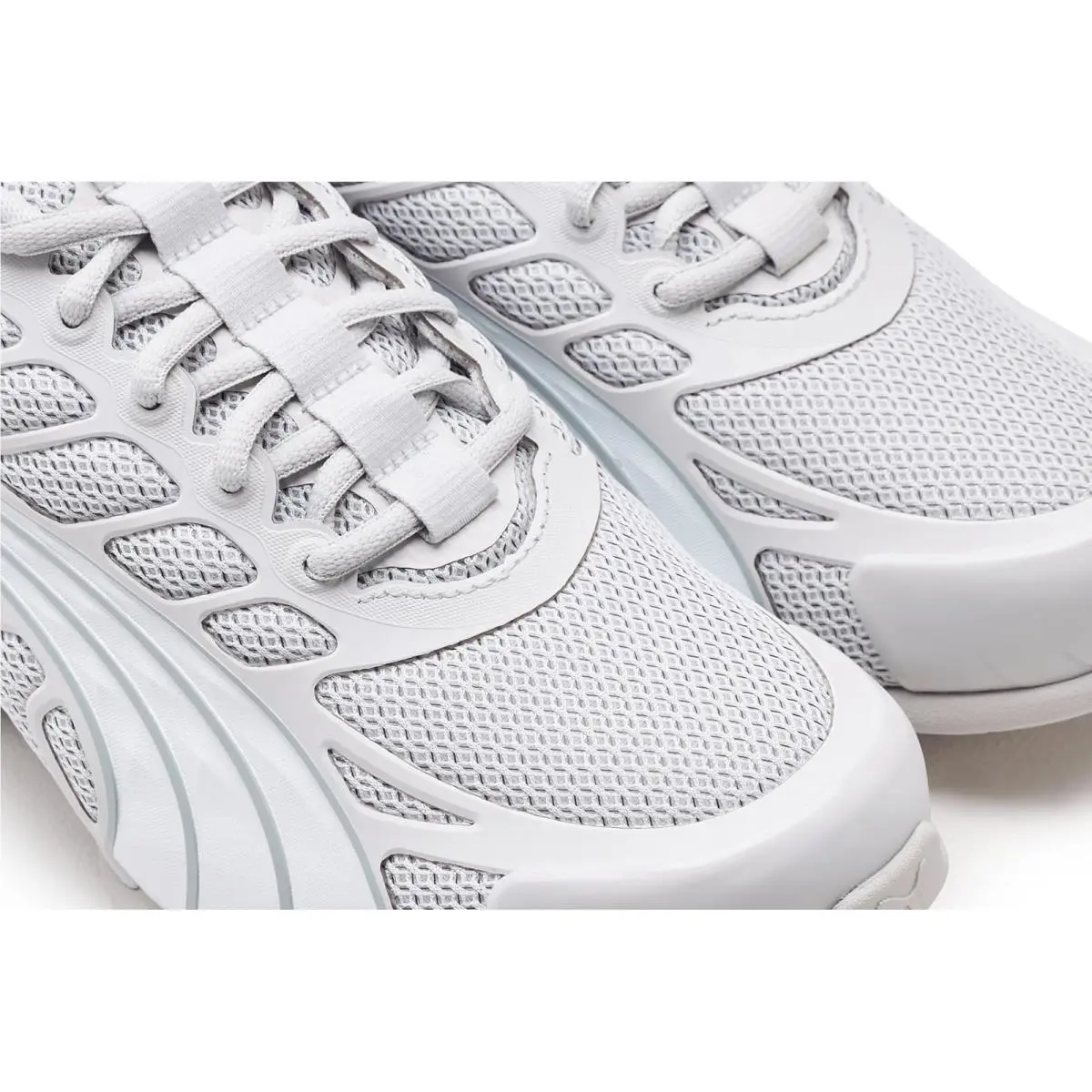 Puma shoes - Feather Gray/Puma White/Puma Silver 4
