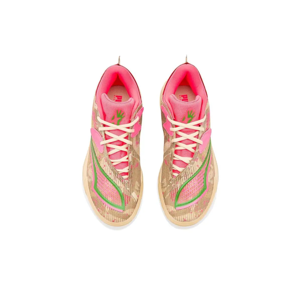 Puma shoes - Sand Dune/Pure Pink/Green Fruit 0