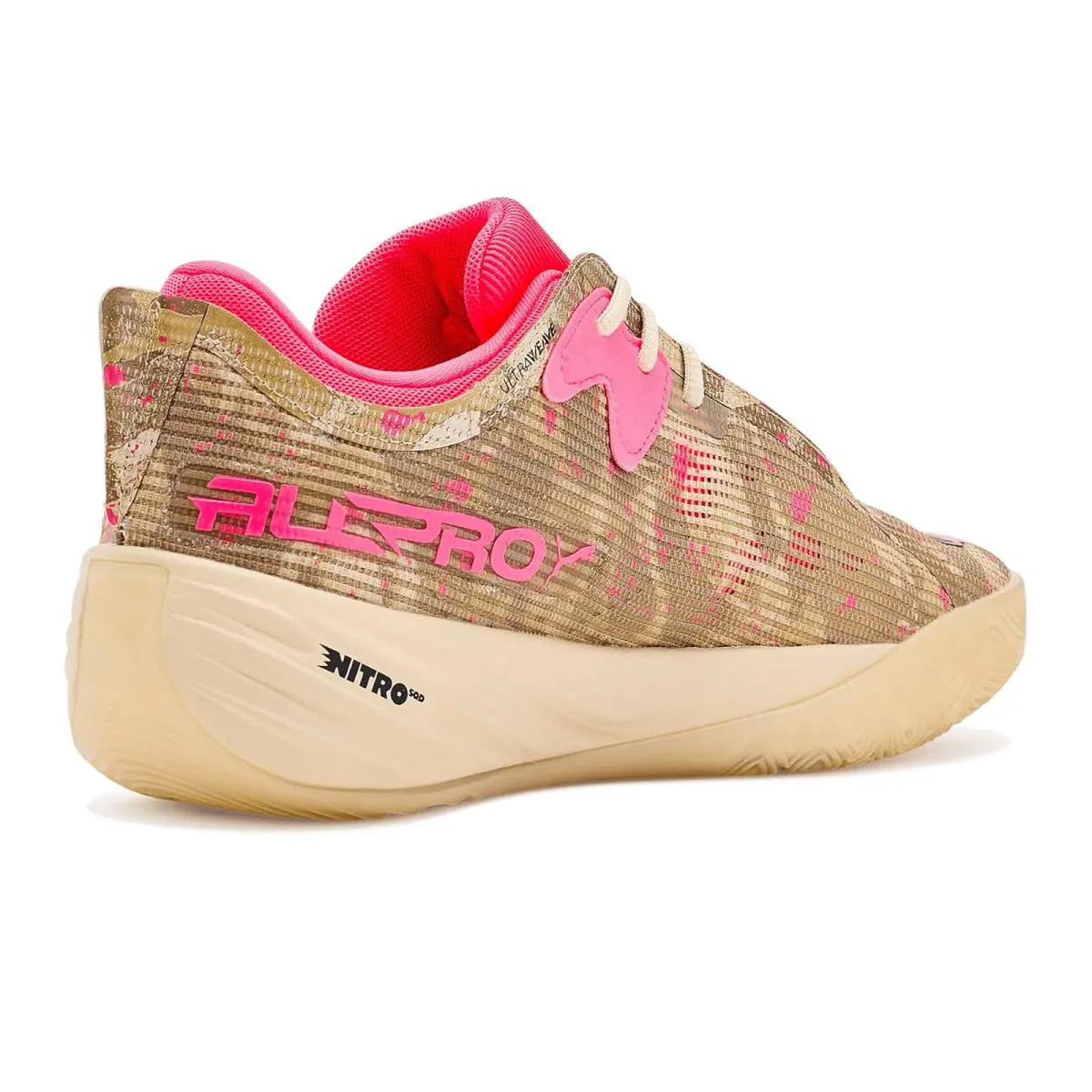 Puma shoes - Sand Dune/Pure Pink/Green Fruit 1