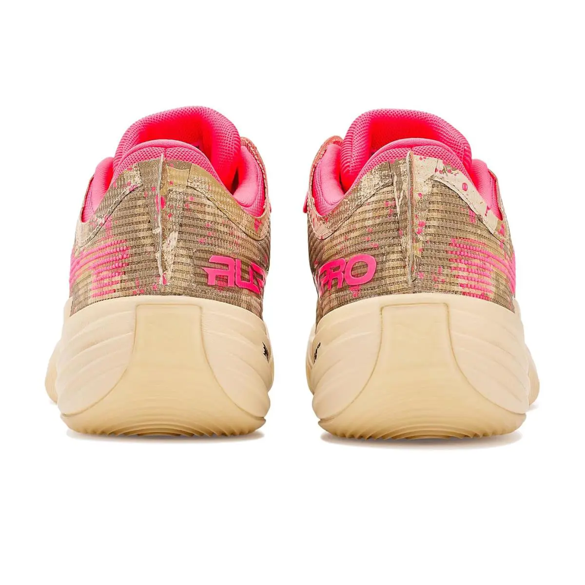Puma shoes - Sand Dune/Pure Pink/Green Fruit 5