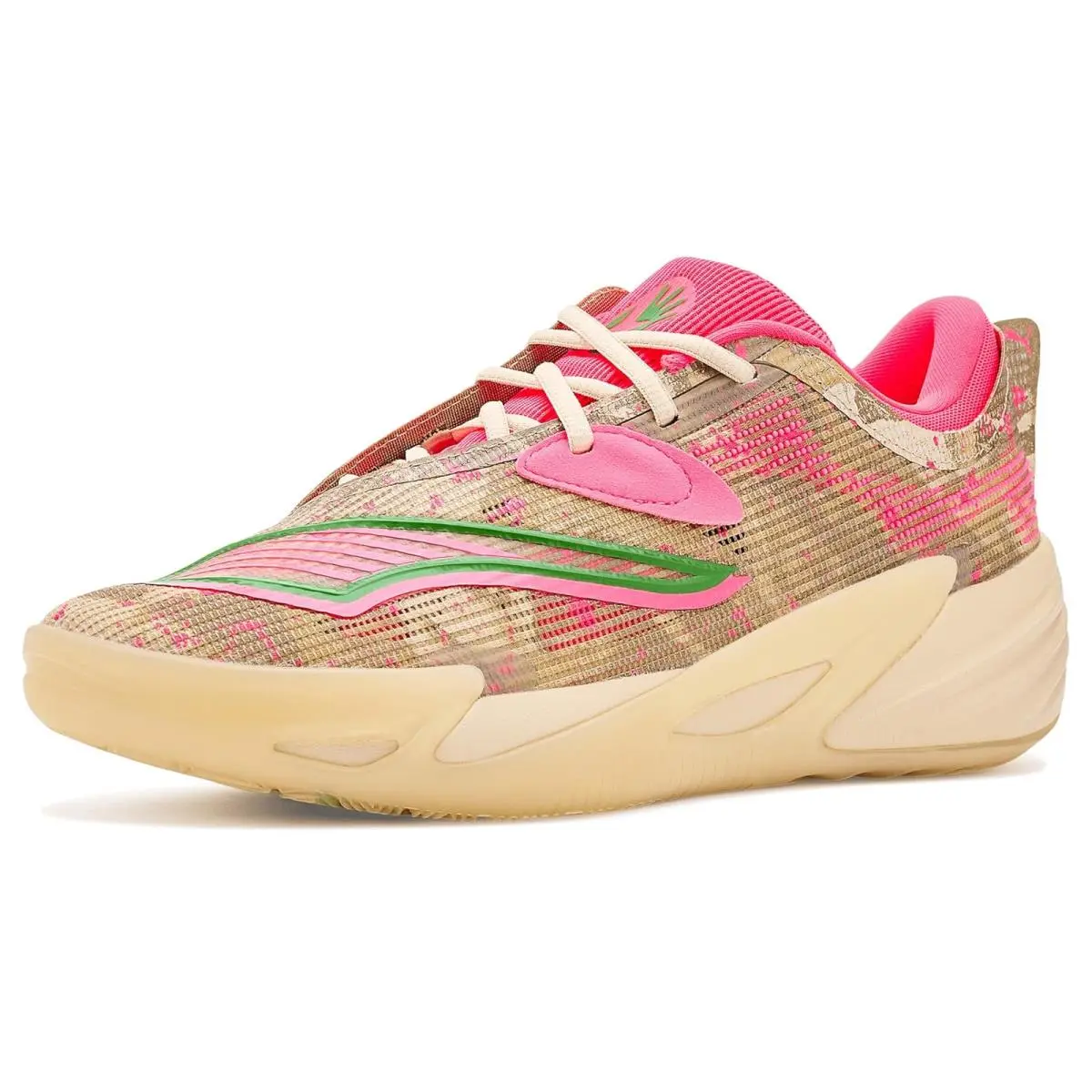 Puma shoes - Sand Dune/Pure Pink/Green Fruit 6