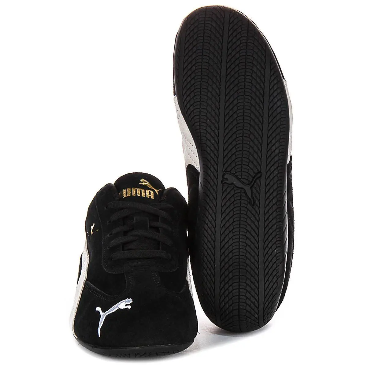 Puma shoes - BLACK WHITE 3
