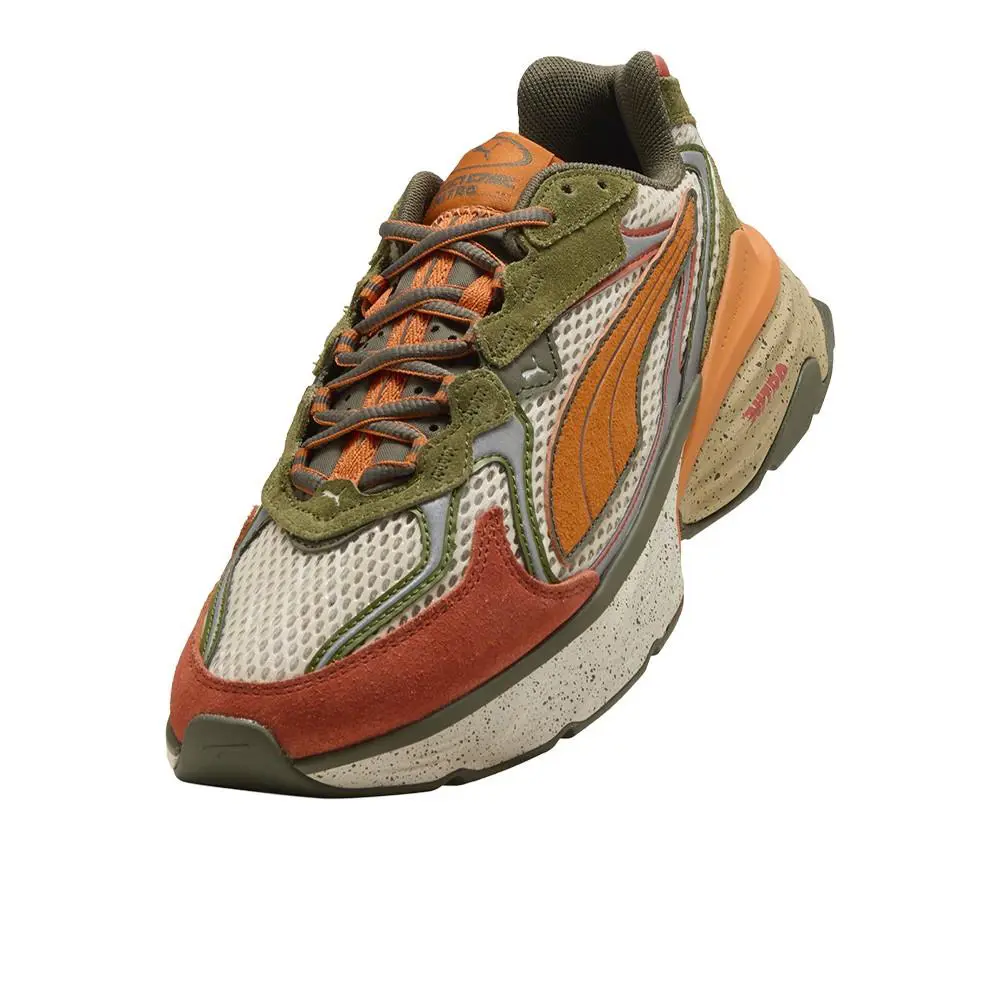 Puma shoes - PUMA Fade Overload Lace Up - 40835301 - Orange 4