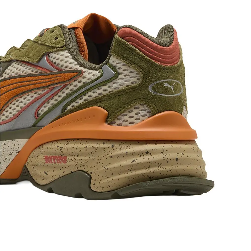 Puma shoes - PUMA Fade Overload Lace Up - 40835301 - Orange 5