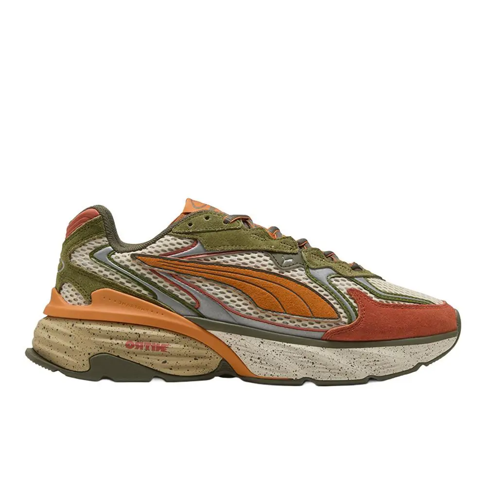 Puma shoes - PUMA Fade Overload Lace Up - 40835301 - Orange 7