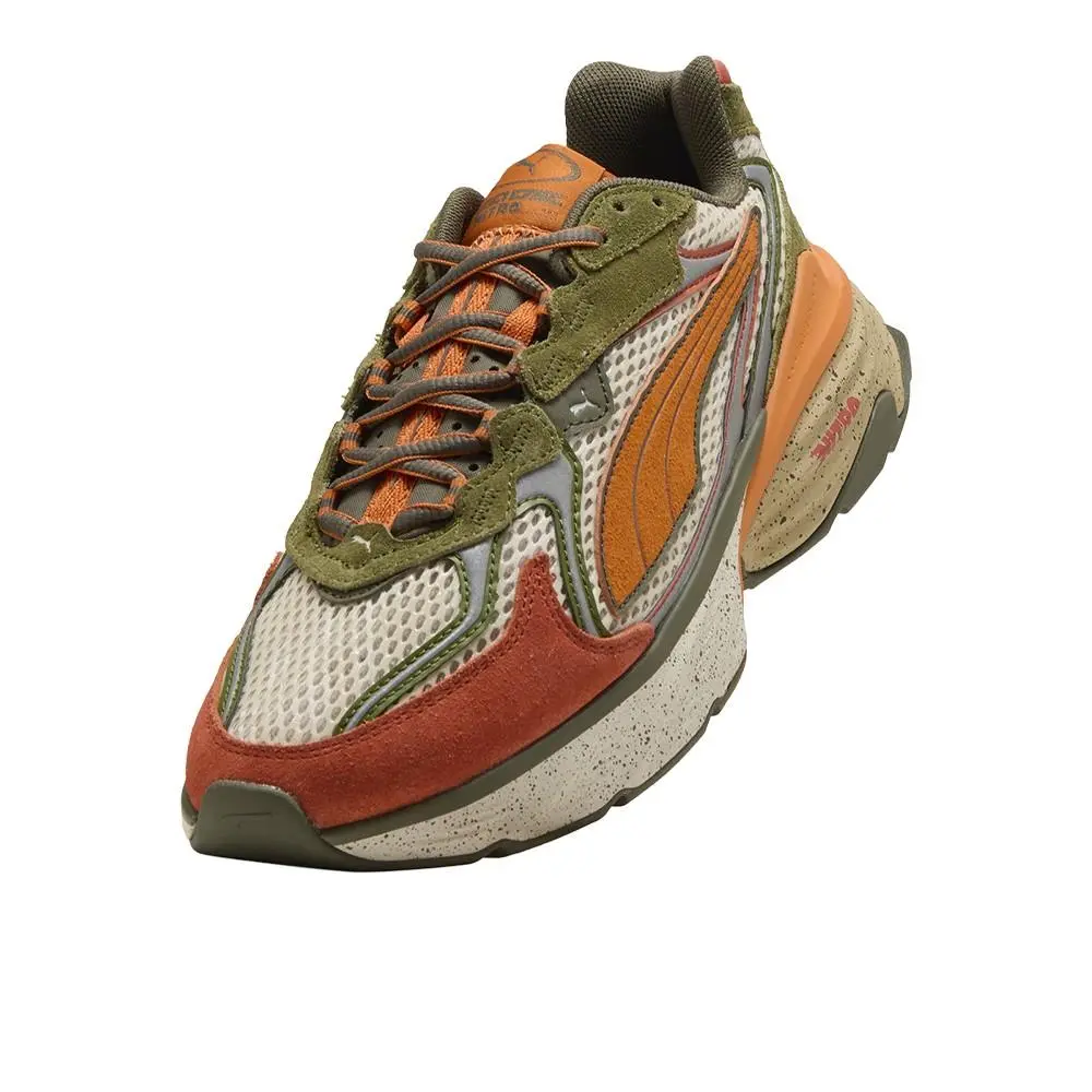 Puma shoes - PUMA Fade Overload Lace Up - 40835301 - Orange 12