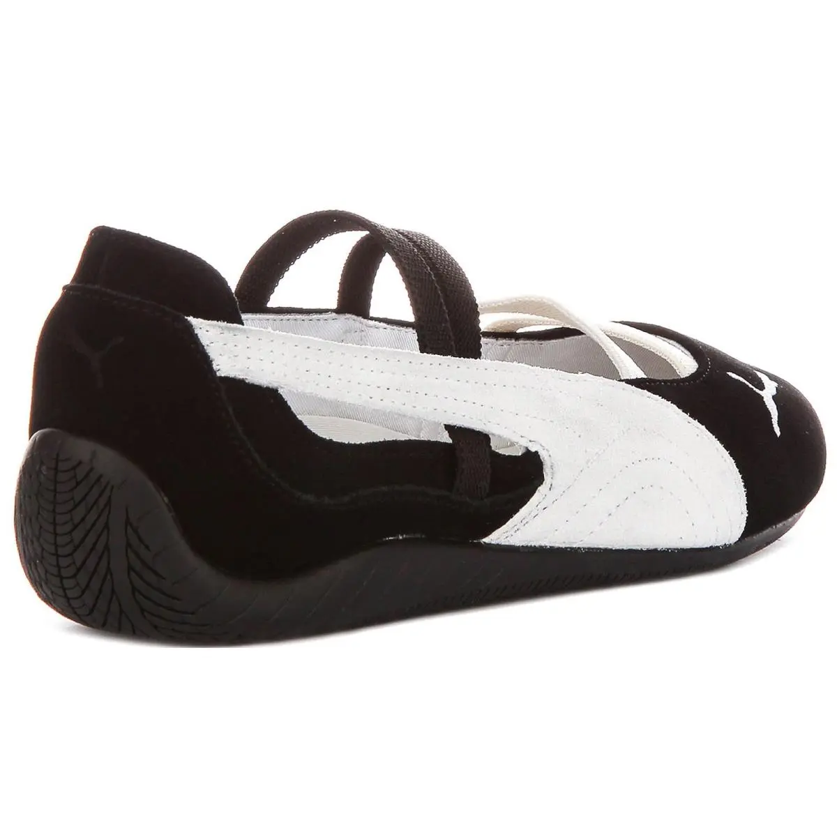 Puma shoes - Black White 1