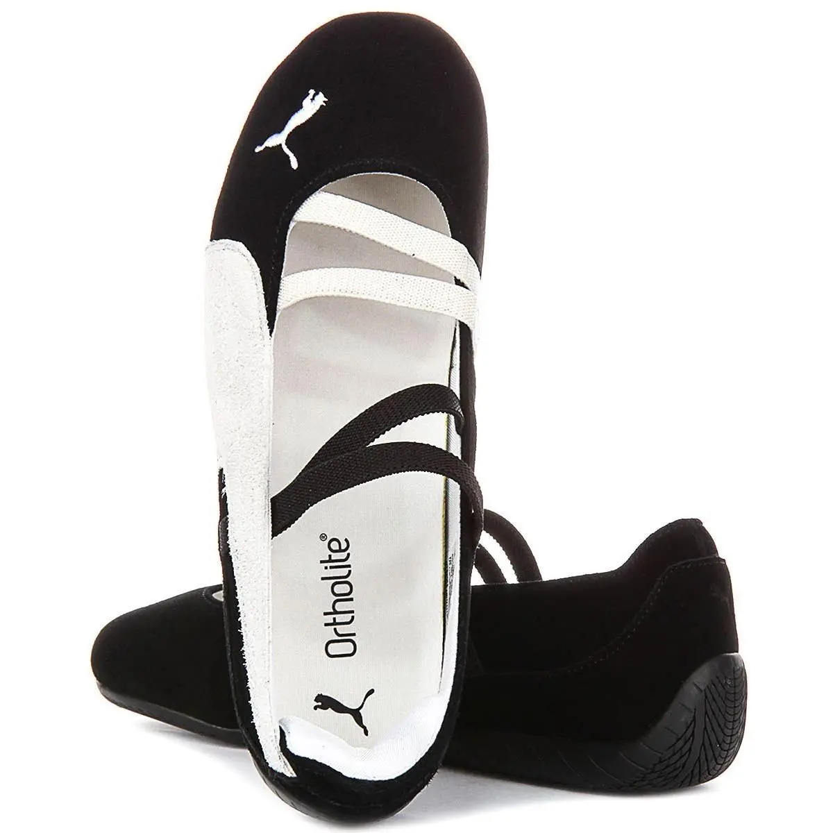 Puma shoes - Black White 2