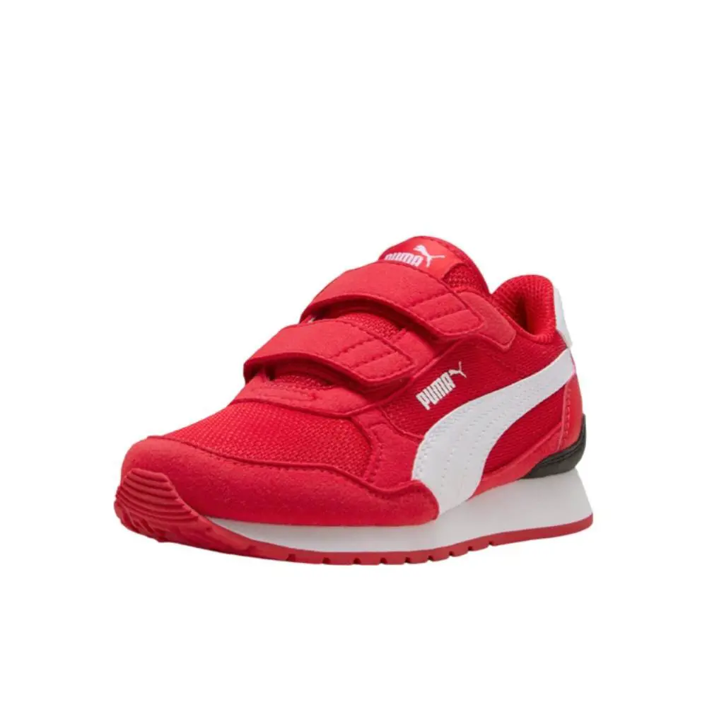 Puma shoes - PUMA St Runner V4 Mesh Slip On  Toddler - 39987717 - Red 0