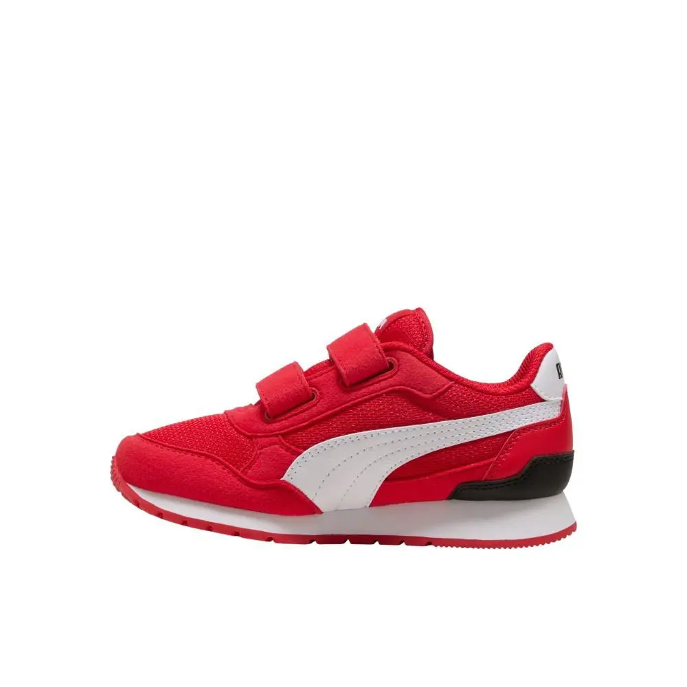 Puma shoes - PUMA St Runner V4 Mesh Slip On  Toddler - 39987717 - Red 1