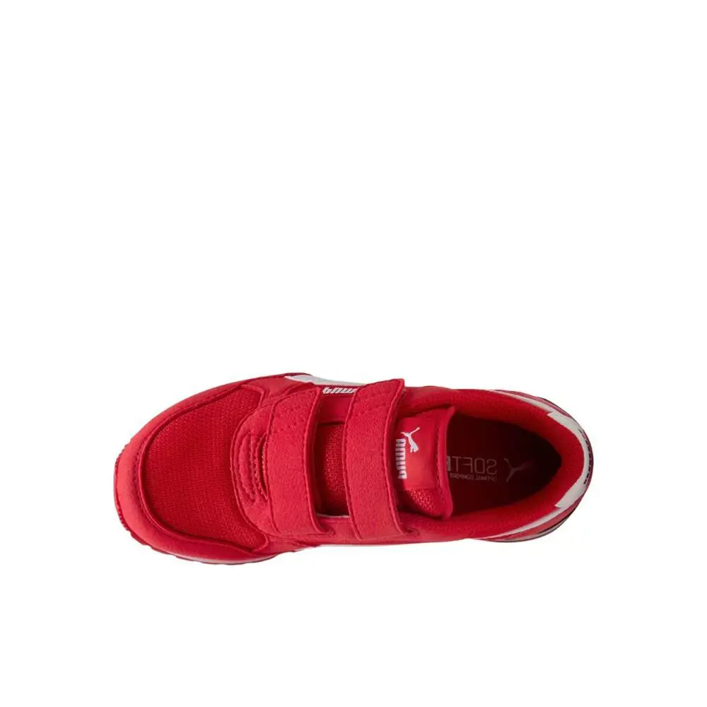 Puma shoes - PUMA St Runner V4 Mesh Slip On  Toddler - 39987717 - Red 2