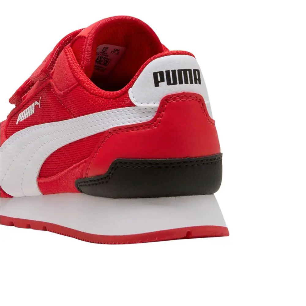 Puma shoes - PUMA St Runner V4 Mesh Slip On  Toddler - 39987717 - Red 5