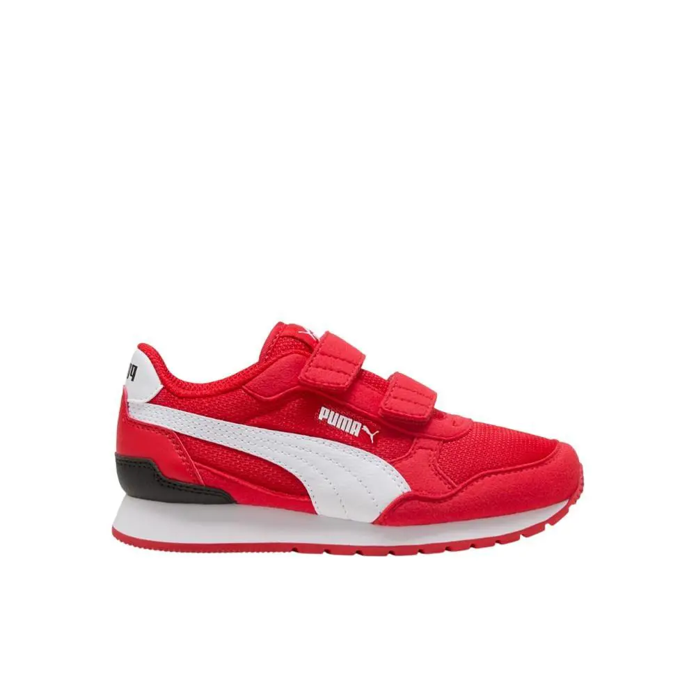Puma shoes - PUMA St Runner V4 Mesh Slip On  Toddler - 39987717 - Red 7