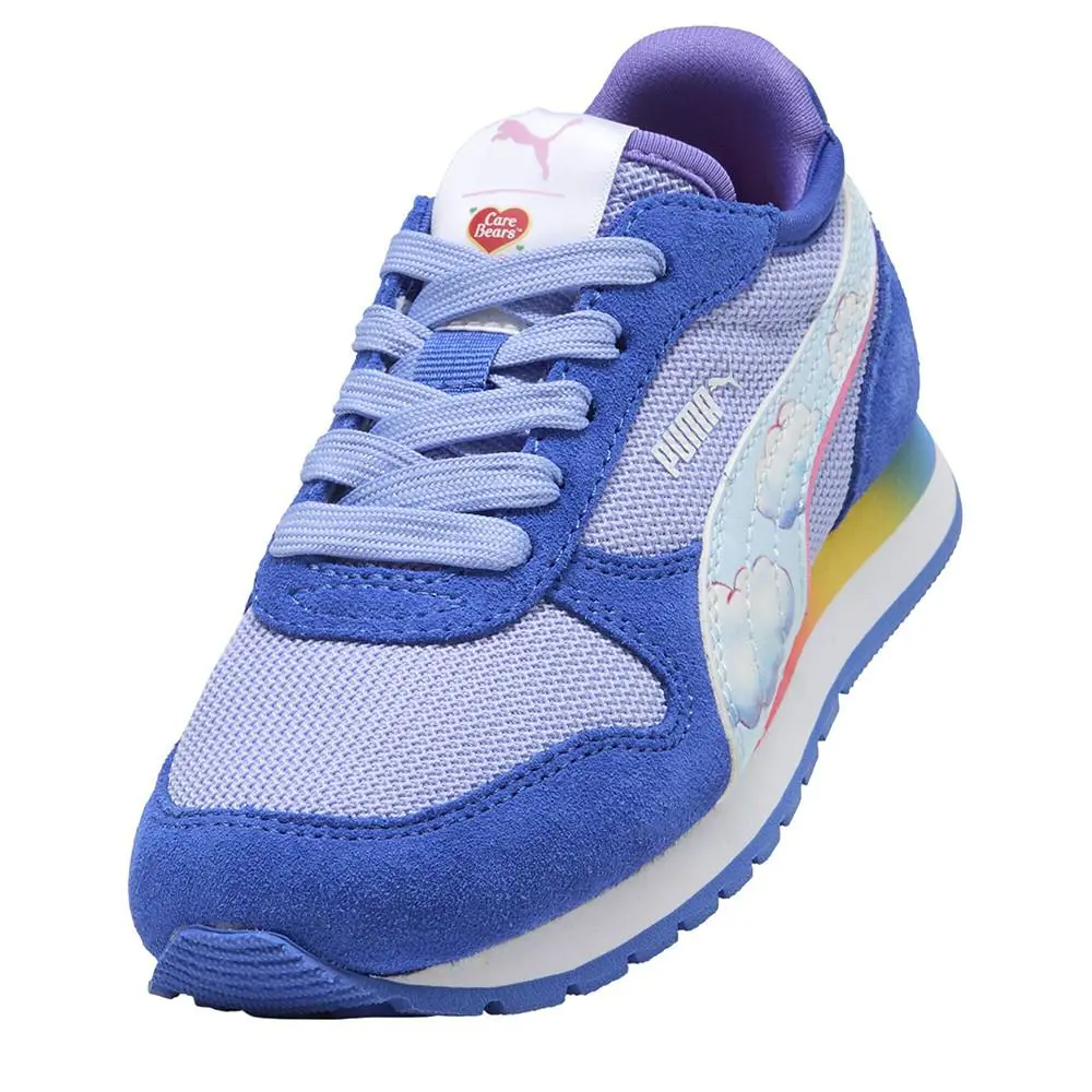 Puma shoes - PUMA  X Care Bears X Sesame Street St Miler Lace Up  Toddler - 40691201 - Purple 4