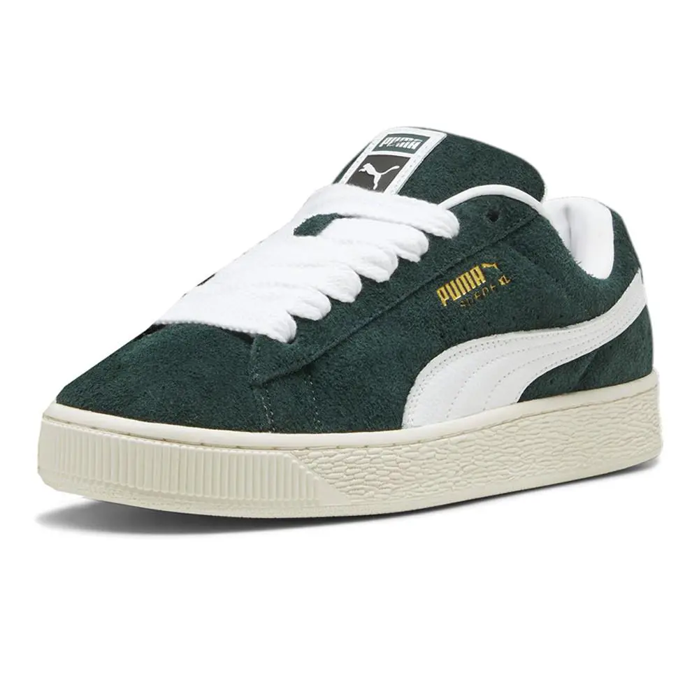 Puma shoes - PUMA Suede Xl Hairy Lace Up - 39724102 - Green 0