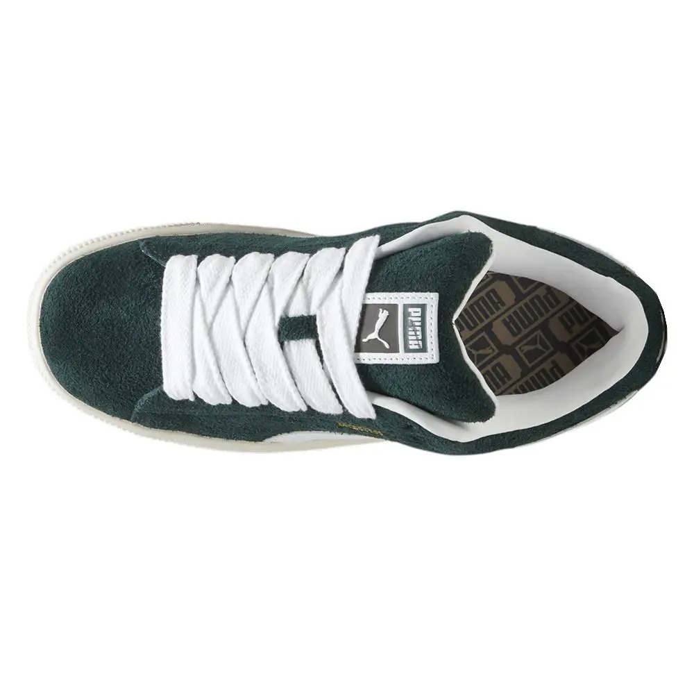 Puma shoes - PUMA Suede Xl Hairy Lace Up - 39724102 - Green 2
