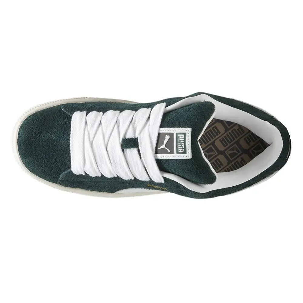Puma shoes - PUMA Suede Xl Hairy Lace Up - 39724102 - Green 8