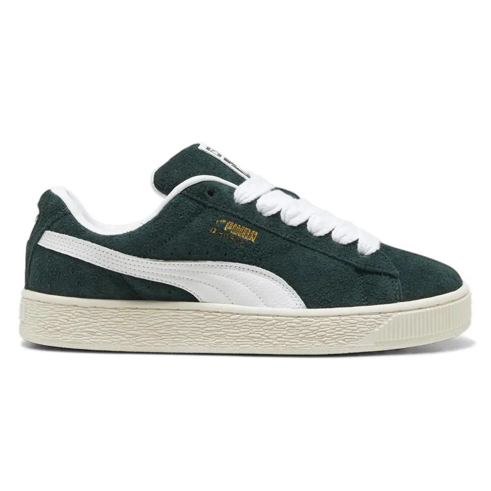 Puma shoes - PUMA Suede Xl Hairy Lace Up - 39724102 - Green 5
