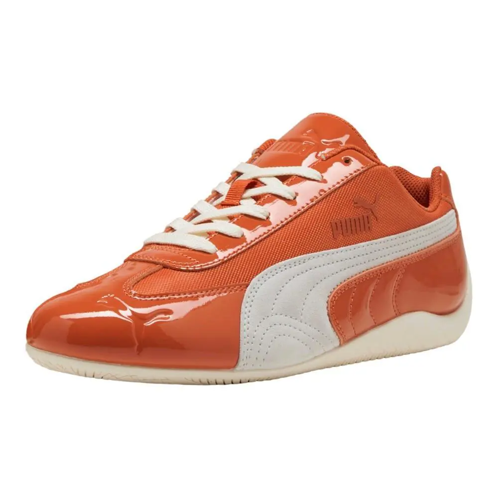 Puma shoes - PUMA Speedcat Patent Lace Up - 40541802 - Orange 0