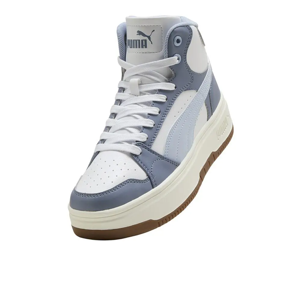 Puma shoes - PUMA Rebound Femme Mid High Top - 40259414 - Blue, White 4