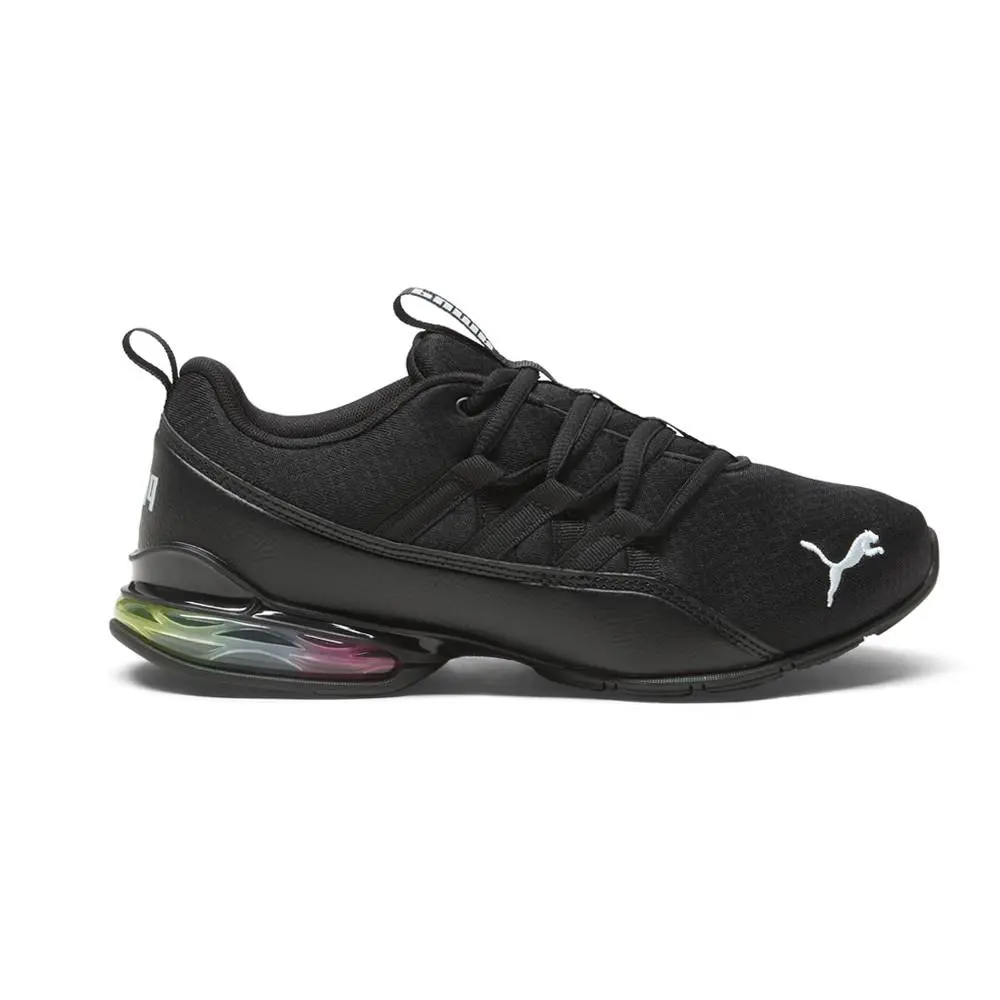 Puma shoes - PUMA Riaze Prowl Rainbow Lace Up - 19448203 - Black 5