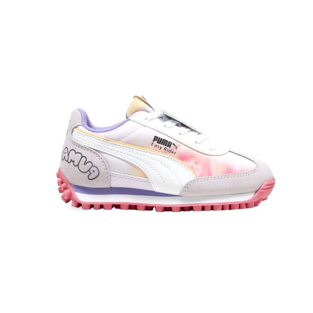 Puma X Hello Kitty and Friends Easy Rider Lace Up Toddler Girls Purple Sneaker - Purple