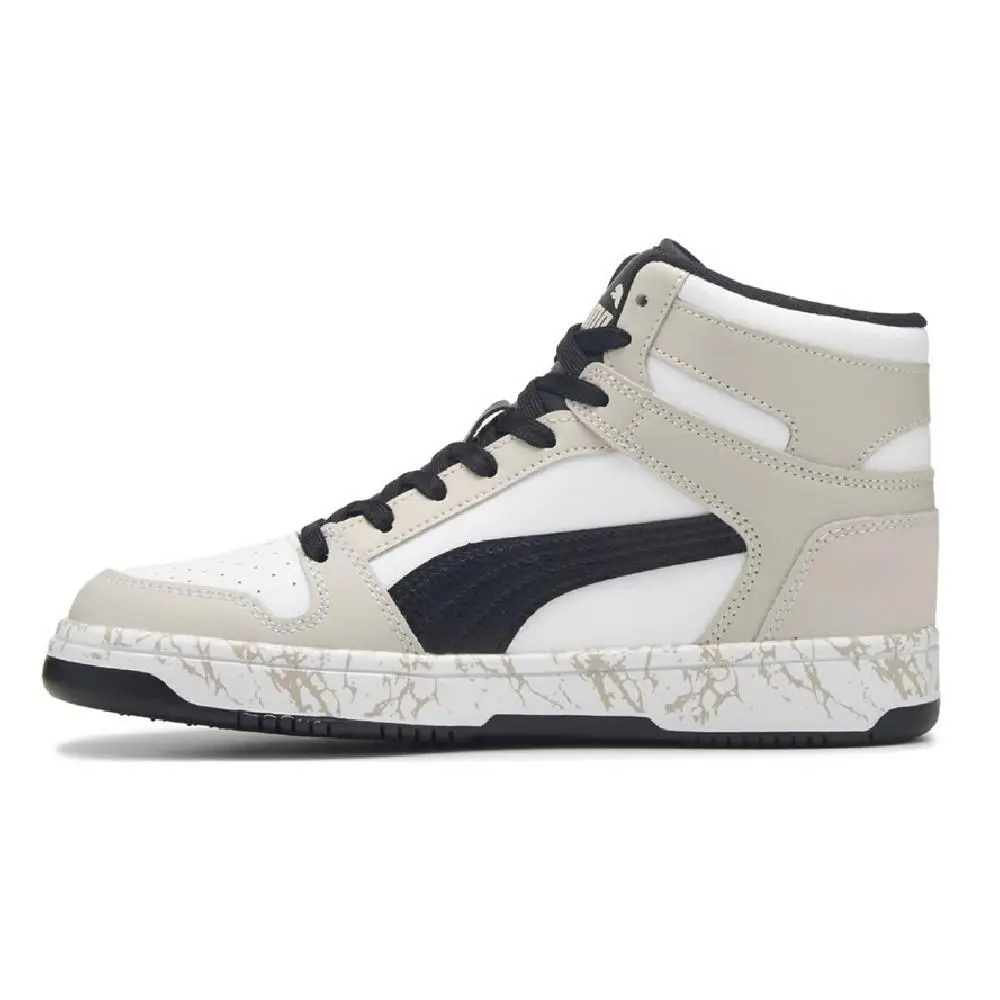 Puma shoes - 405951 01 - 405951 01 - Puma White-Black-Gray Violet 5