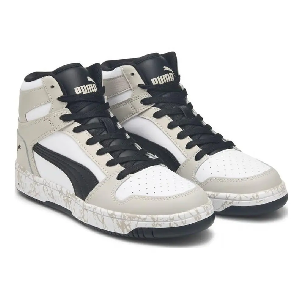 Puma shoes - 405951 01 - 405951 01 - Puma White-Black-Gray Violet 6
