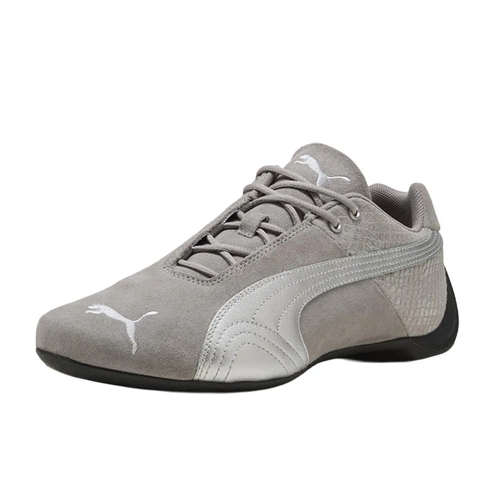 Puma shoes - PUMA Future Cat Emboss Lace Up - 40528302 - Grey 0