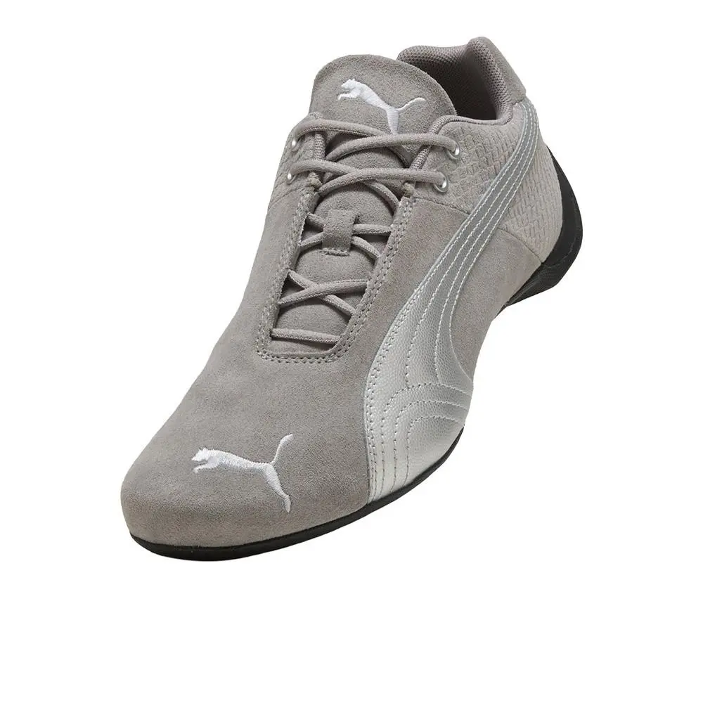 Puma shoes - PUMA Future Cat Emboss Lace Up - 40528302 - Grey 4