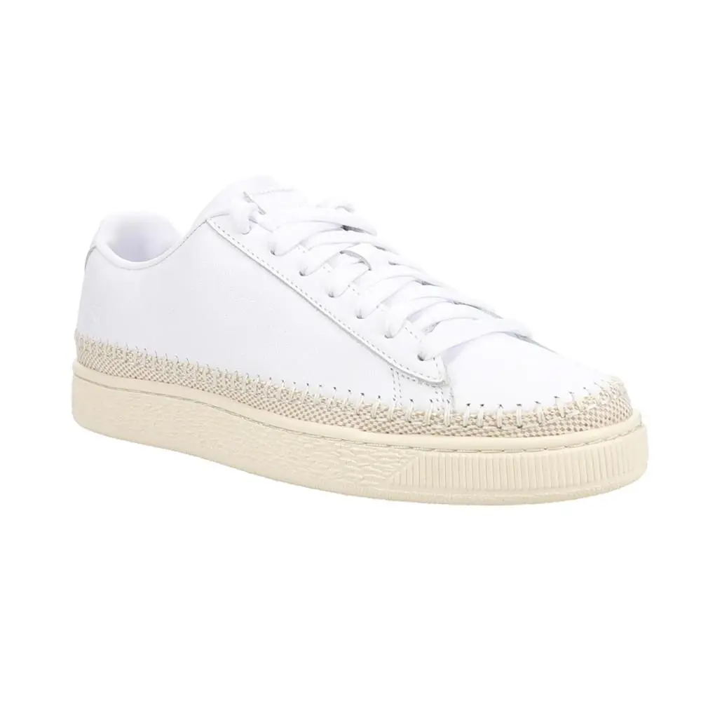 Puma shoes - PUMA Basket Trim Seaside Drills Lace Up - 40085401 - White 0